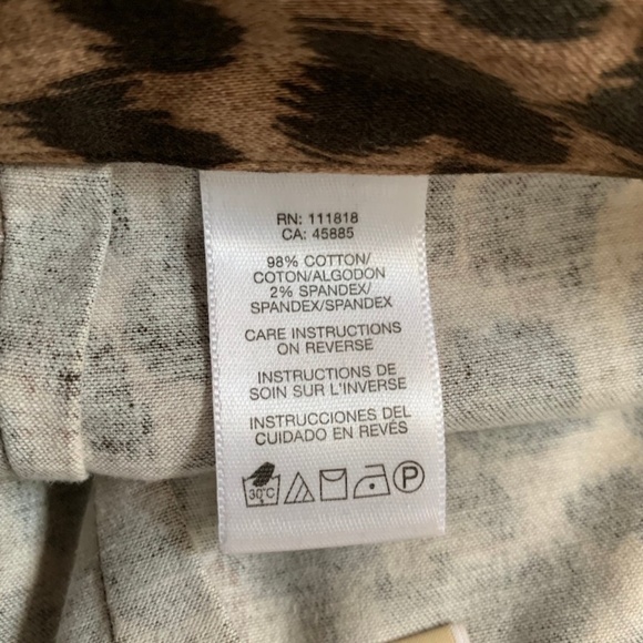 Michael Kors Animal Print Pencil Skirt - Picture 5 of 5